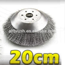 200mm Crimped wire remove weed brush with your good choice